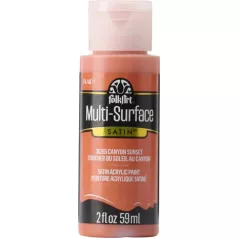   Akrilfesték - selyemfényű Canyon Sunset FolkArt Multi-Surface (1 db)