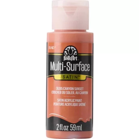 Akrilfesték - selyemfényű Canyon Sunset FolkArt Multi-Surface (1 db)