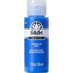   Folkart Akrilfesték - matt - 59 ml - Cobalt Blue - Acrylic Matte (1 db)