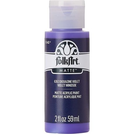 Folkart Akrilfesték - matt - 59 ml - Dioxazine Violet - Acrylic Matte (1 db)