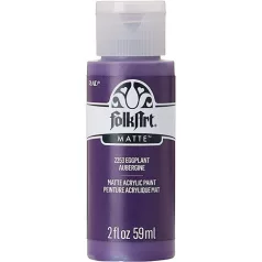   Folkart Akrilfesték - matt - 59 ml - Eggplant - Acrylic Matte (1 db)