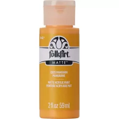   Folkart Akrilfesték - matt - 59 ml - Mandarin - Acrylic Matte (1 db)