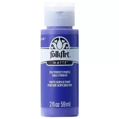   Folkart Akrilfesték - matt - 59 ml - Perfect Purple - Acrylic Matte (1 db)