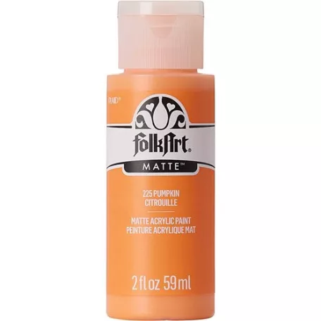 Folkart Akrilfesték - matt - 59 ml - Pumpkin Citrouille - Acrylic Matte (1 db)