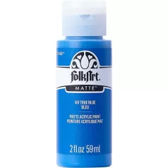   Folkart Akrilfesték - matt - 59 ml - True Blue - Acrylic Matte (1 db)