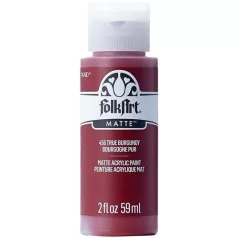   Folkart Akrilfesték - matt - 59 ml - True Burgundy - Acrylic Matte (1 db)