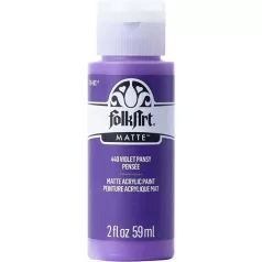   Folkart Akrilfesték - matt - 59 ml - Violet Pansy - Acrylic Matte (1 db)