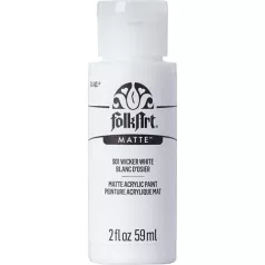   Folkart Akrilfesték - matt - 59 ml - Wicker White - Acrylic Matte (1 db)