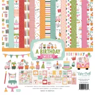   Echo Park Papírkészlet 12" (30 cm) Collection Kit A Birthday Wish Girl (1 csomag)