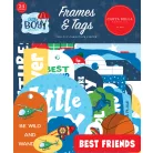 Carta Bella Kivágatok - Frames & Tags - Little Boy (1 csomag)