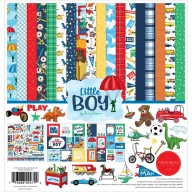   Carta Bella Papírkészlet 12" (30 cm) - Collection Kit - Little Boy (1 csomag)