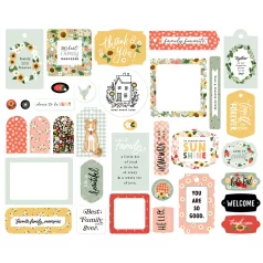 Carta Bella Kivágatok - Frames & Tags - Homemade (1 csomag)