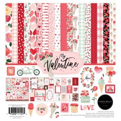   Carta Bella Papírkészlet 12" (30 cm) - Collection Kit - My Valentine (1 csomag)