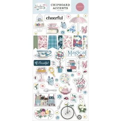   Carta Bella Chipboard 6"X12" - Chipboard Accents - My Favorite Things (1 ív)
