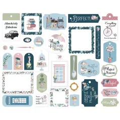   Carta Bella Kivágatok - Frames & Tags - My Favorite Things (1 csomag)