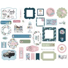   Carta Bella Kivágatok  - Ephemera - My Favorite Things (1 csomag)