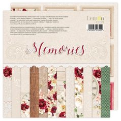   LemonCraft Papírkészlet 12" (30 cm) - Memories - Scrapbooking Paper Pad (1 csomag)