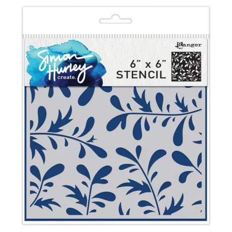 Simon Hurley Stencil 6" (15 cm) - Grand greenery - Stencil (1 db)