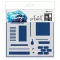 Simon Hurley Stencil 6" (15 cm) - Window maker - Stencil (1 db)