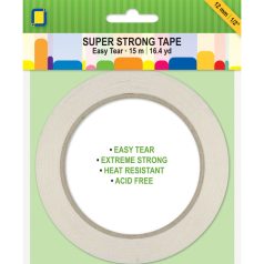   Szuper erős kétoldalas ragasztószalag 12 mm - átlátszó - Super Strong - Duble Side adhesive tape (15 méter)