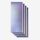 Cricut Öntapadós fólia - tartós 14 cm x 33 cm - Writable Silver Holographic - Smart Vinyl Permanent (4 ív)