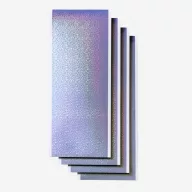   Cricut Öntapadós fólia - tartós 14 cm x 33 cm - Writable Silver Holographic - Smart Vinyl Permanent (4 ív)