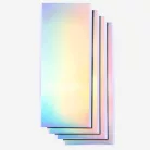 Cricut Öntapadós fólia - tartós 14 cm x 33 cm - Writable Silver - Smart Vinyl Permanent (4 ív)