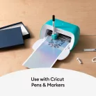 Cricut Öntapadós fólia - tartós 14 cm x 33 cm - Writable Silver - Smart Vinyl Permanent (4 ív)