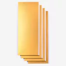 Cricut Öntapadós fólia - tartós 14 cm x 33 cm - Writable Gold - Smart Vinyl Permanent (4 ív)