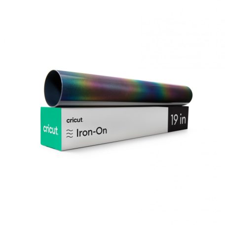 Cricut Vasalható fólia - fényvisszaverő 30 cm x 48 cm - Reflective Matte Rainbow - Iron-On (1 ív)