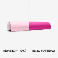   Cricut Öntapadós fólia - színváltós 30 cm x 61 cm - Cold-Activated Light Pink - Magenta - Color-Changing Vinyl Permanent (1 ív)