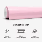 Cricut Öntapadós fólia - színváltós 30 cm x 61 cm - Cold-Activated Light Pink - Magenta - Color-Changing Vinyl Permanent (1 ív)