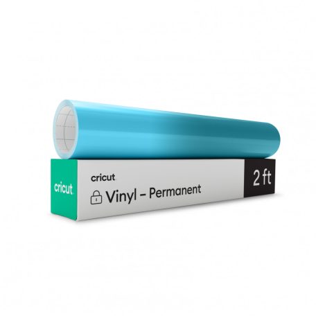 Cricut Öntapadós fólia - színváltós 30 cm x 61 cm - Cold-Activated Light Blue - Turquoise - Color-Changing Vinyl Permanent (1 ív)