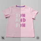 Cricut Vasalható fólia - színváltós 30 cm x 61 cm - UV-Activated Pastel Pink - Color-Changing Iron-On (1 ív)