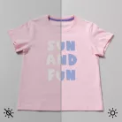 Cricut Vasalható fólia - színváltós 30 cm x 61 cm - UV-Activated Pastel Blue - Color-Changing Iron-On (1 ív)