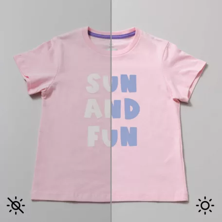 Cricut Vasalható fólia - színváltós 30 cm x 61 cm - UV-Activated Pastel Blue - Color-Changing Iron-On (1 ív)