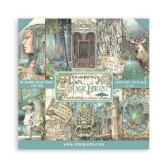   Stamperia Scrapbook papírkészlet 12" (30 cm) - Magic Forest - Stamperia Paper Pack (10 ív)