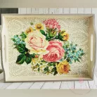 Dress My Craft Transzfer fólia A4 - Rose Bouquet - Transfer Me (1 db)