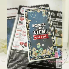   Dress My Craft Transzfer fólia A4 - Be Mine Valentine - Transfer Me (1 db)