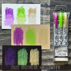   Tim Holtz Zsírkréta - Halloween Pearlescent Set #4 - Distress Crayons (3 db)