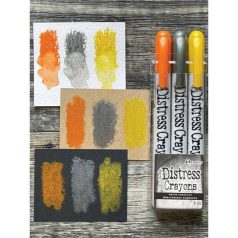  Tim Holtz Zsírkréta - Halloween Pearlescent Set #1 - Distress Crayons (3 db)
