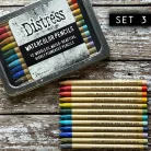 Tim Holtz Akvarell ceruzakészlet - Kit 3 - Distress Watercolor Pencils (12 db)