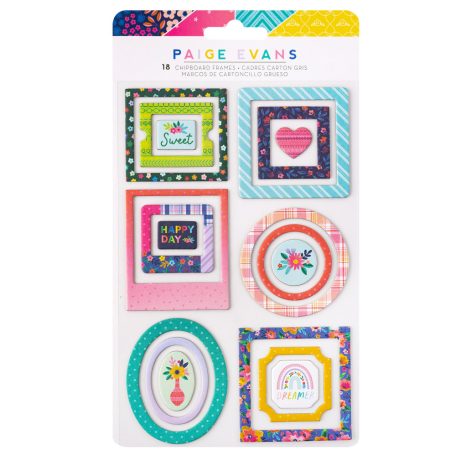 American Crafts Matrica  - Paige Evans - Blooming Wild - Mini Frames - Sticker (1 csomag)