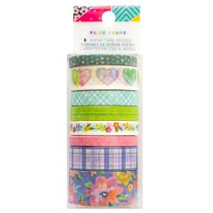   American Crafts Dekorációs ragasztószalag  - Paige Evans - Blooming Wild - Washi Tape - Embellishment (1 csomag)