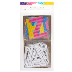   American Crafts Kivágatok  - Paige Evans - Blooming Wild - Alpha Shapes - Embellishment (1 csomag)