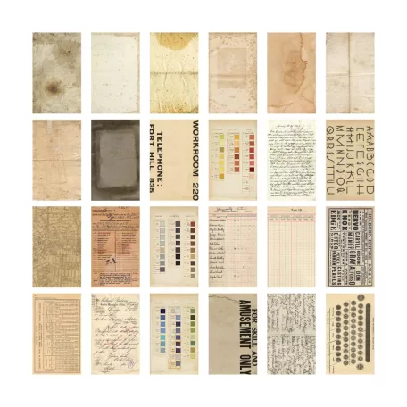 Tim Holtz Díszítőelem - Backdrops Volume 4  - Idea-ology (1 csomag)