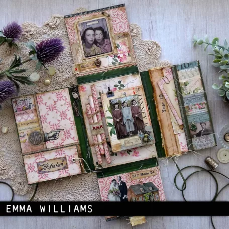 Tim Holtz Díszítőelem - Backdrops Volume 5  - Idea-ology (1 csomag)