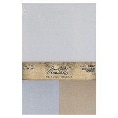   Tim Holtz csillámos papír - Kraft Stock Sparkle Classic - Idea-ology (1 csomag)