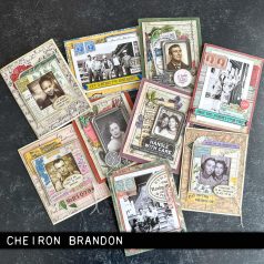   Tim Holtz Díszítőelem - Layer Frames Collage  - Idea-ology (1 csomag)
