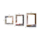 Tim Holtz Díszítőelem - Layer Frames Collage  - Idea-ology (1 csomag)